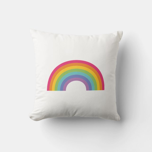 Regenbogen des Stolz-Tages Kissen (Vorderseite)