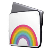 Regenbogen des Stolz-Tages Laptopschutzhülle (Vorderseite Links)