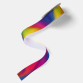Regenbogen-Design Satinband (Rückseite)