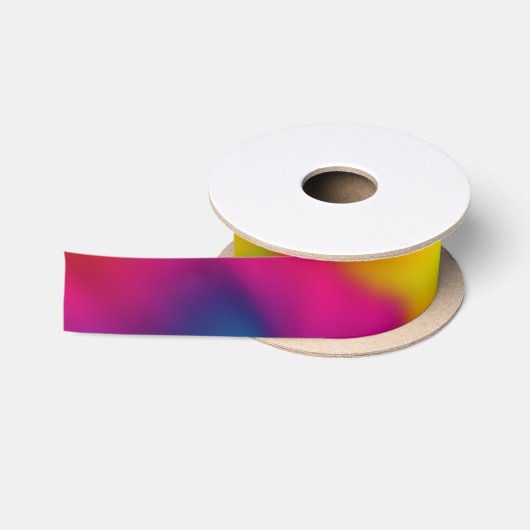 Regenbogen-Design Satinband (Spule)