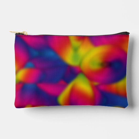 Regenbogen-Design Zubehörtasche (Vorderseite)
