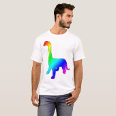 Regenbogen Dino T-Shirt (Vorne ganz)