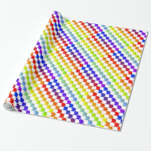 Regenbogen Doggen Geschenkpapier