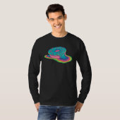 Regenbogen-Donut mit Pastellkreide T-Shirt (Vorne ganz)