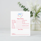 Regenbogen Dots Kinderdusche Vorhersagen und Ratsc (Stehend Vorderseite)