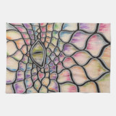 Regenbogen-Drache Geschirrtuch (Horizontal)