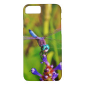 Regenbogen-Dragonfly und Blume Case-Mate iPhone Hülle (Rückseite)