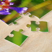 Regenbogen-Dragonfly und Blume Puzzle (Seite)