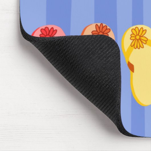 Regenbogen drehen Reinfälle um Mousepad (Ecke)