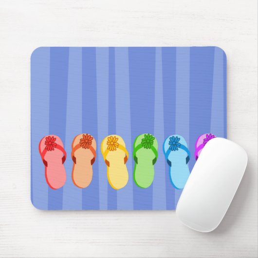 Regenbogen drehen Reinfälle um Mousepad (Mit Mouse)