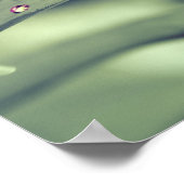 Regenbogen Drops Poster / Gerahmte Printwerbung (Ecke)