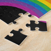 Regenbogen dunkel puzzle (Seite)