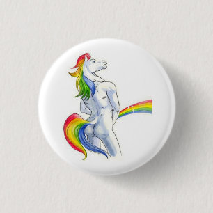 Regenbogen-Duschen Button
