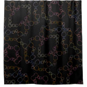 Regenbogen Duschvorhang (Vorderseite)