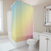 Regenbogen- Duschvorhang (Beispiel)