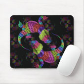 Regenbogen-Eidechsen Mousepad (Mit Mouse)