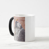 Regenbogen-Eidechsen-verwandelnde Tasse (Vorderseite Links)