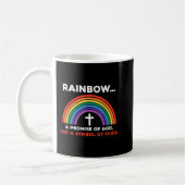 Regenbogen ein Versprechen Gottes nicht ein Symbol Kaffeetasse (Links)
