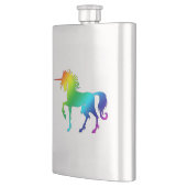 Regenbogen-Einhorn-Flasche Flachmann (Links)