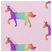 Regenbogen-Einhorn/Gewebe für Kinder Stoff (Nahaufnahme)