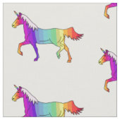 Regenbogen-Einhorn/Gewebe für Kinder Stoff (Nahaufnahme)