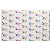 Regenbogen-Einhorn/Gewebe für Kinder Stoff (Fat Quarter (45,7 x 55,9 cm))