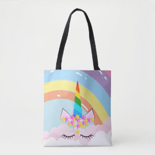 Regenbogen-Einhorn im Himmel Kleinkind Tasche