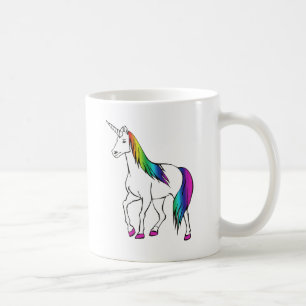 REGENBOGEN EINHORN KAFFEETASSE