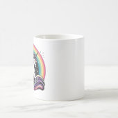 Regenbogen Einhorn Kaffeetasse (Mittel)