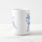 Regenbogen-Einhorn Kaffeetasse (Mittel)