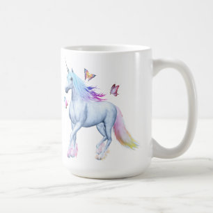 Regenbogen-Einhorn Kaffeetasse
