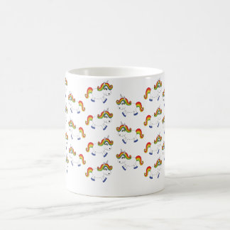Regenbogen-Einhorn Kaffeetasse