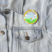 Regenbogen-Einhorn-Knopf Button (Beispiel)