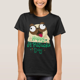 Regenbogen Einhorn Mops T-Shirt
