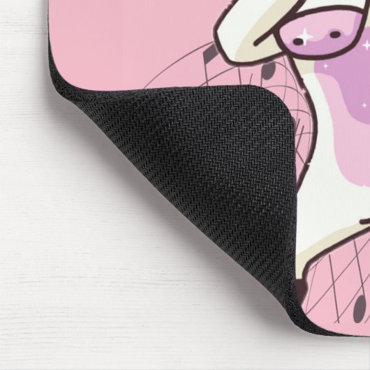 Regenbogen-Einhorn Mousepad (Ecke)