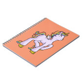 Regenbogen-Einhorn! Notizblock (Linke Seite)