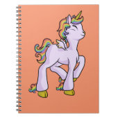 Regenbogen-Einhorn! Notizblock (Vorderseite)