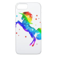 Regenbogen-Einhorn-Telefon-Kasten