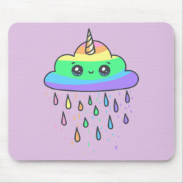 Regenbogen-Einhorn-Wolke Mousepad