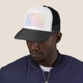 Regenbogen-Einhörner Truckerkappe (Beispiel)