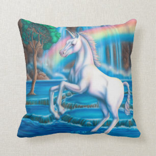 Regenbogen-Einhornkissen Kissen