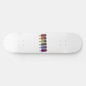 Regenbogen-Eis-am-Stiel-Parade Skateboard (Horizontal)