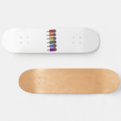 Regenbogen-Eis-am-Stiel-Parade Skateboard (Horizontal)