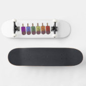 Regenbogen-Eis-am-Stiel-Parade Skateboard (Horizontal)