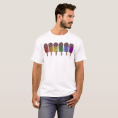 Regenbogen-Eisparade T-Shirt (Vorne ganz)