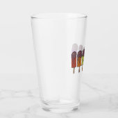 Regenbogen-Eispop-Parade Glas (Rechts)