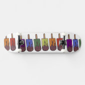 Regenbogen-Eispop-Parade Skateboard (Horizontal)