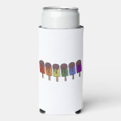 Regenbogen-Eispop-Umzug Selters Dosenkühler (Seltzer Vorderseite)