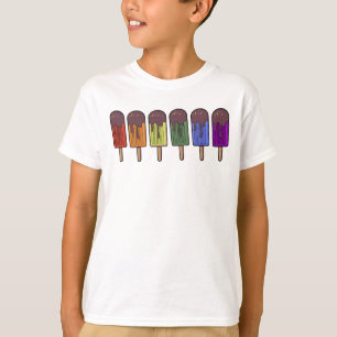 Regenbogen-Eispop-Umzug T-Shirt