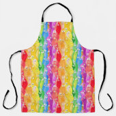 Regenbogen Emotionsblocker Niedliche Monster Schürze (Vorderseite)